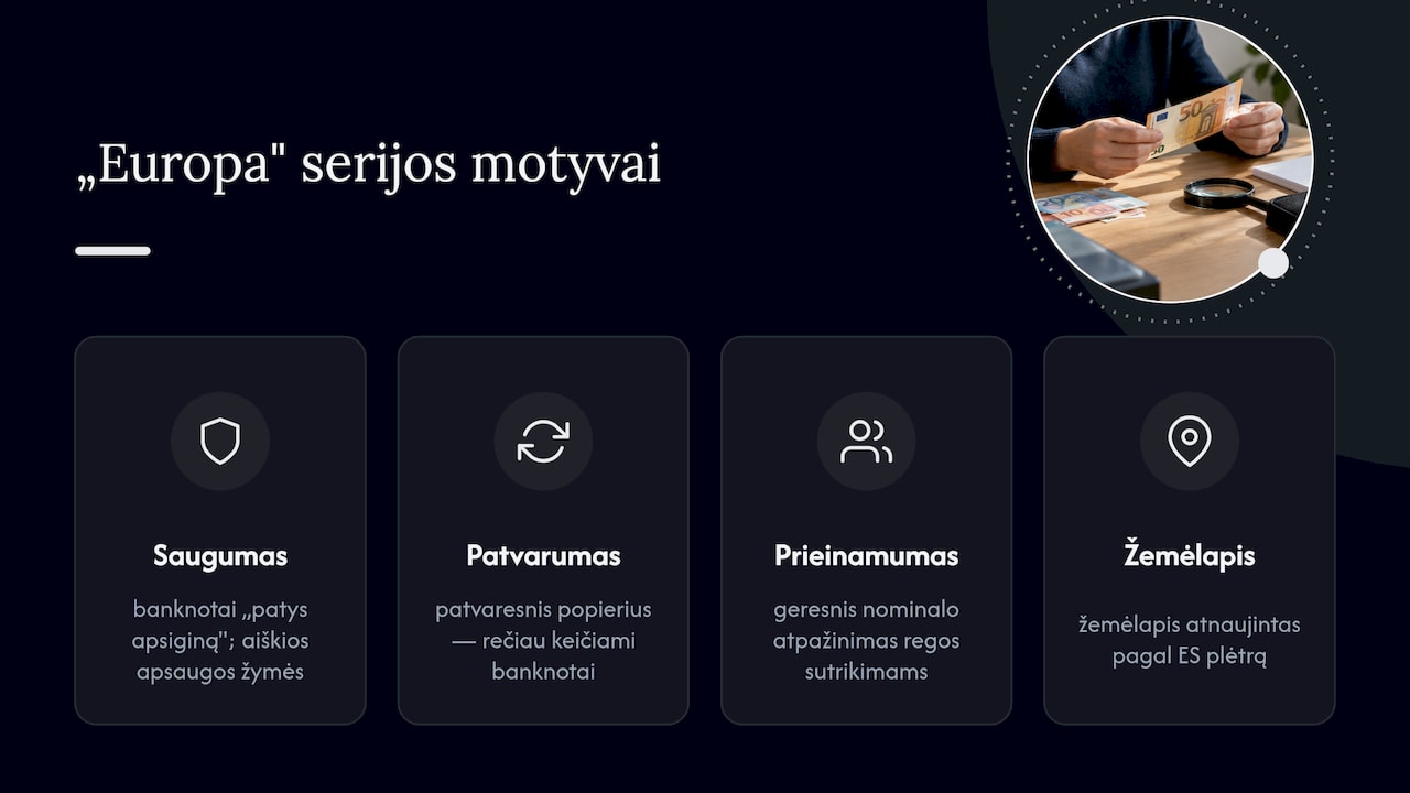 Kodėl atnaujinta serija „Europa“: saugumo ir patvarumo motyvai — overview diagram